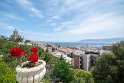 Blick vom Balkon von Santuario Parrocchia S.Maria Di Montalto an der Kathedrale von Messina.