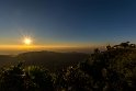 Sonnenuntergang beim Goldenen Fels bei Kyaikto 