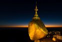 Goldenen Fels bei Kyaikto.
