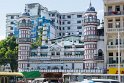 Um die Sule Pagode herum, eine Moschee ...