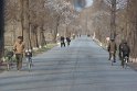 Immer viele Menschen auf der Strasse, vielleicht so ungewöhnlich weil viele Autos für unsere Betrachtung eher normal wären.