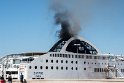 Diese griechische Dreckschleuder verbindet Marseille mit den Inseln.
