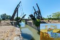 In Arles sind die Orte bekannter Werke zu sehen, hier die Pont de Langlois. Unser Guide der Camargue Tour fuhr uns da vorbei, sie hatte einen freien Nachmittag und hatte sich gefreut mit uns unterwegs zu sein.