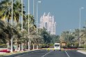 Am Horizont das 5 Sterne Hotel Fairmont Abu Dhabi Marina.