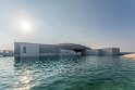 Jetzt wird's interessant, mein Hauptgrund für den Abu Dhabi Trip. Das 2017 eröffnete Louvre Abu Dhabi, architektonisch schon mal ne Wucht.