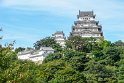 Die ältesten Teile stammen aus dem Jahr 1346. 1580 wurde die Burg von Toyotomi Hideyoshi übernommen, dieser ließ die heute sichtbaren Türme der Burg errichten und verlieh der Burg Himeji einen Großteil ihres heutigen Aussehens.