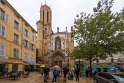 Die Kathedrale von Aix-en-Provence am Place de l'Université.